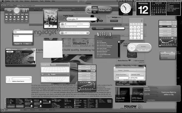 2009 apple dashboard guideline