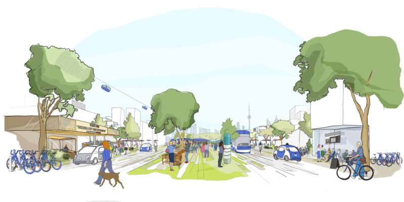 A mobility system from Sidewalk Labs